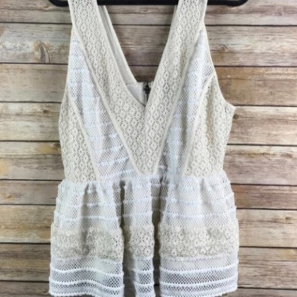Chelsea 28 lace top ivory - Picture 1 of 5